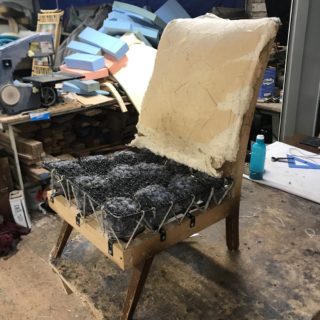 TV Chair Internal Springs and Filling | Chair Upholsterers | John Reed & Son